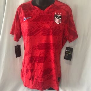 Nike vaporknit womens L USA womens soccer Jersey
